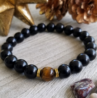 Indonesian Ebony Blackwood With Brown Tigers Eye